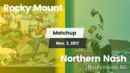 Matchup: Rocky Mount High vs. Northern Nash  2017