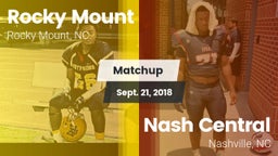 Matchup: Rocky Mount High vs. Nash Central  2018