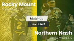 Matchup: Rocky Mount High vs. Northern Nash  2018