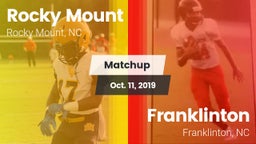 Matchup: Rocky Mount High vs. Franklinton  2019