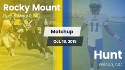 Matchup: Rocky Mount High vs. Hunt  2019