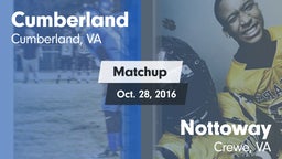 Matchup: Cumberland High vs. Nottoway  2016