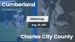 Matchup: Cumberland High vs. Charles City County  2017