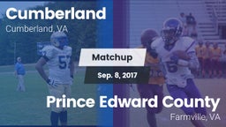 Matchup: Cumberland High vs. Prince Edward County  2017