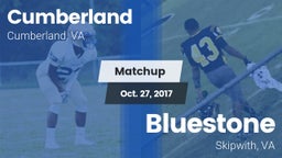 Matchup: Cumberland High vs. Bluestone  2017