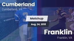 Matchup: Cumberland High vs. Franklin  2018