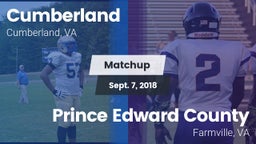 Matchup: Cumberland High vs. Prince Edward County  2018