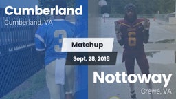Matchup: Cumberland High vs. Nottoway  2018