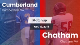 Matchup: Cumberland High vs. Chatham  2018