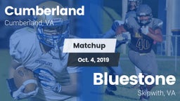 Matchup: Cumberland High vs. Bluestone  2019