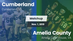 Matchup: Cumberland High vs. Amelia County  2019