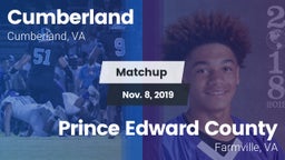 Matchup: Cumberland High vs. Prince Edward County  2019