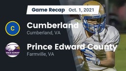 Recap: Cumberland  vs. Prince Edward County  2021