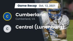 Recap: Cumberland  vs. Central (Lunenburg)  2021