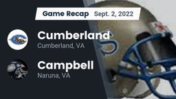 Recap: Cumberland  vs. Campbell  2022