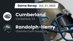 Recap: Cumberland  vs. Randolph-Henry  2022