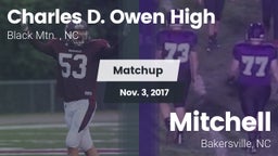 Matchup: Charles D. Owen High vs. Mitchell  2017