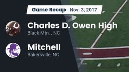 Recap: Charles D. Owen High vs. Mitchell  2017