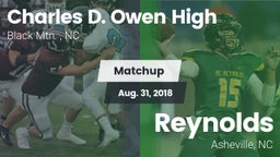 Matchup: Charles D. Owen High vs. Reynolds  2018