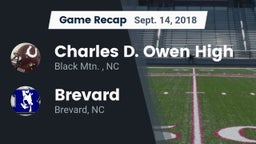 Recap: Charles D. Owen High vs. Brevard  2018