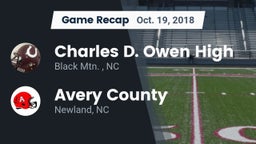 Recap: Charles D. Owen High vs. Avery County  2018