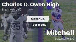 Matchup: Charles D. Owen High vs. Mitchell  2019