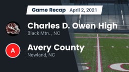 Recap: Charles D. Owen High vs. Avery County  2021