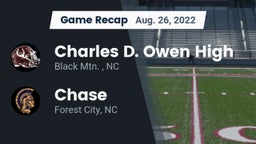 Recap: Charles D. Owen High vs. Chase  2022