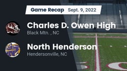 Recap: Charles D. Owen High vs. North Henderson  2022