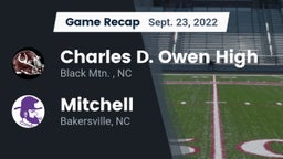 Recap: Charles D. Owen High vs. Mitchell  2022