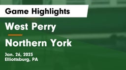 West Perry  vs Northern York  Game Highlights - Jan. 26, 2023