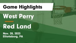 West Perry  vs Red Land  Game Highlights - Nov. 28, 2023