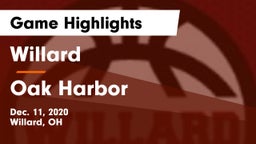 Willard  vs Oak Harbor  Game Highlights - Dec. 11, 2020