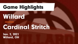 Willard  vs Cardinal Stritch  Game Highlights - Jan. 2, 2021