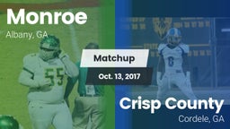 Matchup: Monroe  vs. Crisp County  2017