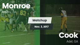 Matchup: Monroe  vs. Cook  2017