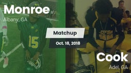 Matchup: Monroe  vs. Cook  2018