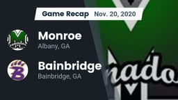 Recap: Monroe  vs. Bainbridge  2020
