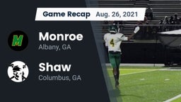 Recap: Monroe  vs. Shaw  2021