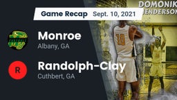 Recap: Monroe  vs. Randolph-Clay  2021