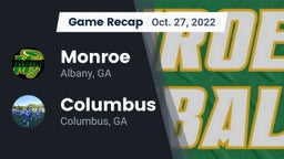 Recap: Monroe  vs. Columbus  2022