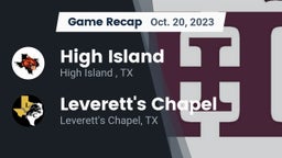 Recap: High Island  vs. Leverett's Chapel  2023