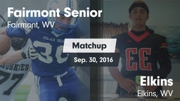 Matchup: Fairmont senior vs. Elkins  2016