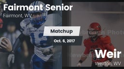 Matchup: Fairmont senior vs. Weir  2017
