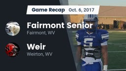 Recap: Fairmont Senior vs. Weir  2017