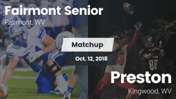 Matchup: Fairmont senior vs. Preston  2018