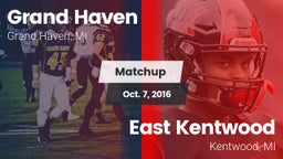 Matchup: Grand Haven High vs. East Kentwood  2016