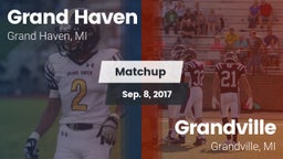 Matchup: Grand Haven High vs. Grandville  2017