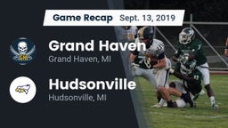 Recap: Grand Haven  vs. Hudsonville  2019