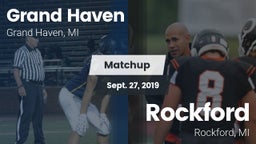 Matchup: Grand Haven High vs. Rockford  2019